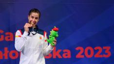 La española Carolina Marín, oro en la final de los Juegos Europeos
