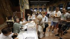 Colegio electoral Ayuntamiento de Zaragoza elecciones generales