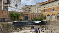 El Teatro de Nerón sale a la luz tras siglos enterrado a las puertas del Vaticano.