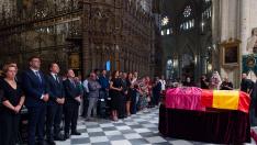 El funeral tuvo lugar en la catedral de Toledo