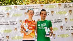 Alberto Puyuelo y Sara Benedí, vencedores en Maella