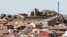 Vista de Bronchales, pueblo de Teruel