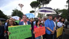 Parade against violence in Caivano