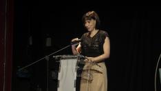 La ministra de Ciencia e Innovación en funciones, Diana Morant, inaugura el curso de Curso de Periodismo de Alcañiz