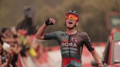 Victoria de Kämna en la Vuelta a España