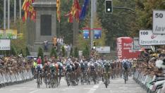 Última llegada a Zaragoza de la Vuelta a España, en 2008.