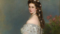 Retrato de la emperatriz Sissi en 1864 de Franz Xaver Winterhalter.