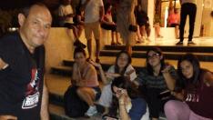 Familia aragonesa en Marrakech tras el terremoto.
