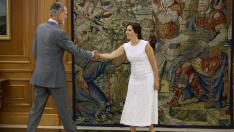 El Rey Felipe VI se reúne con Isabel Díaz Ayuso