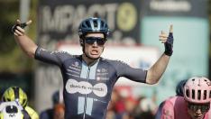 Alberto Dainese, en la decimonovena etapa de la Vuelta Ciclista a España