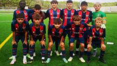 Once inicial del sábado de la SD Huesca infantil | DH Infantil
