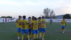 Celebración de un gol del Robres