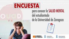 Encuesta para conocer el estado de salud mental de los alumnos de la Universidad de Zaragoza.
