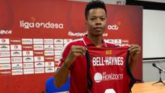 Trae Bell-Haynes, con la camiseta del Casademont Zaragoza.