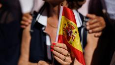 Acto del PP en Madrid contra la amnistía a independentistas.