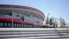 Exterior del estadio deportivo Cívitas Metropolitano.