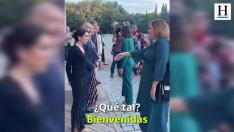 Saludo frío entre Irene Montero y Marta Fernández en las Cortes de Aragón