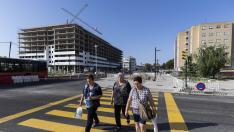 Así está quedando la avenida de Cataluña de Zaragoza: más de 200 viviendas y una nueva vía "moderna"