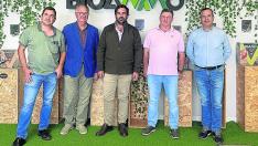 Una delegación de Farcaza visitó la fábrica de Biomammo el pasado septiembre