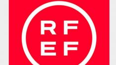 Logo de la Real Federación Española de Fútbol, organizadora de la Copa del Rey.