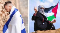 Un israelí y una mujer palestina gsc1
