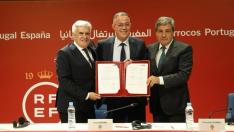 Firma en Rabat de la carta de intención de la candidatura del Mundial 2030