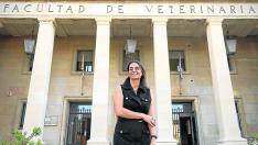 Cristina Acín Tresaco tomó este lunes posesión como decana de la Facultad de Veterinaria