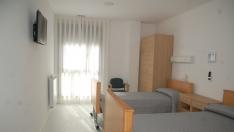 Habitación de la residencia de Sariñena.