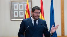 El consejero de Desarrollo Territorial, Despoblación y Justicia del Gobierno de Aragón, Alejandro Nolasco