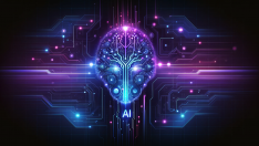 Una representación de la inteligencia artificial generada por inteligencia artificial