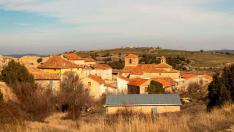 Vista del pueblo de Teruel que en invierno casi no tiene habitantes