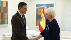 El presidente del Gobierno, Pedro Sánchez, mantiene un encuentro con la embajadora de Israel en España y Andorra, Rodica Radian-Gordon