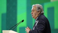 António Guterres en la COP28 de Dubái