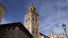 La torre mudéjar de la Catedral de Teruel.