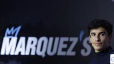 Marc Márquez, en un evento organizado por Estrella Galicia 0,0 en Madrid