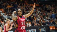 Partido Valencia Basket-Casademon Zaragoza, de la Euroliga femenina en la Fuente de San Luis