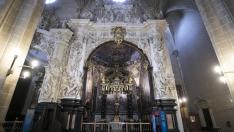 La capilla de Santiago es una de las más bellas de la Seo.