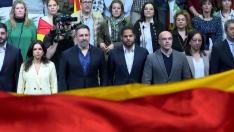 Santiago Abascal, reelegido presidente de Vox sin oposición y hasta 2028