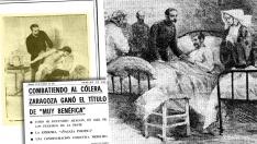 La gran epidemia de cólera que azotó Zaragoza se produjo en 1885 donde murieron 1.400 personas.