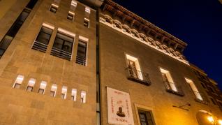 La fachada de Casa Artiach en Zaragoza ya está rehabilitada.