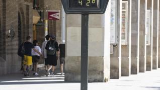 Una nueva ola de calor en Zaragoza