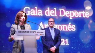 Foto de la XXIV Gala del Deporte Aragonés celebrada en Ejea de los Caballeros