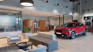 Las nuevas instalaciones de Cupra en Automóviles Sánchez.