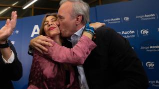 Conforme se conocían los resultados la sede del PP para la noche electoral se fue convirtiendo en una auténtica celebración.
