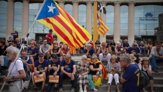 Fotos de la manifestación independentista de la Diada, en las calles de Barcelona