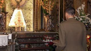 Acto de los cadetes en la basílica del Pilar