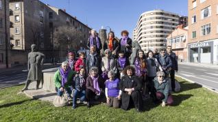 En fotos: Las mujeres de Zaragoza, contra el maltrato