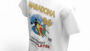 Marca Diego Maradona: así son algunos de sus diseños.