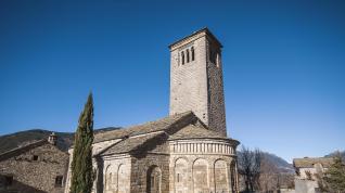 La de Larrede es una de las 15 iglesias que forman parte de la Ruta del Serrablo