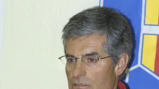 Pedro Urieta, presidente de la FADI en la rueda de prensa del CETDI /Soledad Campo/[[[HA ARCHIVO]]]